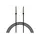 აუდიო კაბელი Yenkee Audio AUX Stereo Cable 1m (YCA 201 BSR), 4 image