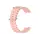 სმარტ საათის სამაჯური For Samsung Galaxy Watch3 41mm / Gear Sport Universal 20mm Wave Design Silicone Replacement Strap Solid Color Wrist Band - Pink, 2 image