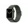 სმარტ საათის სამაჯური TVC Apple Watch Series 10 42mm / 9 8 7 41mm / SE (2023) SE (2022) SE 6 5 4 40mm / 3 2 1 38mm Watch Band Braided Nylon Strap - Dark Olive Green