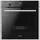 ჩასაშენებელი ღუმელი Hansa electrical, 77L, A+, display, convection, black, 4 image