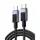 USB კაბელი UGREEN L513 (45067), 240W, Type-C to Type-C PD Fast Charging Cable, 1m, Space Gray