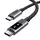 USB კაბელი UGREEN Uno L509 (45612), 100W, Type-C to Type-C, 0.5M, Black/Grey, 2 image