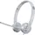 ყურსასმენი Lenovo GXD1E71386 100 Stereo Analog, Headset, Wired, 3.5mm, Silver