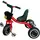 საბავშვო სამთვალა პედლებიანი ველოსიპედი 513RED