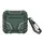 ყურსასმენის ქეისი TVC AirPods 4 Case Split Design Soft TPU Shockproof Earphone Cover with Carabiner - Blackish Green, 2 image