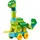 ლეგო LEGO Constructor DUPLO Town 3in1 Dinosaurs on Wheels, 5 image