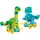 ლეგო LEGO Constructor DUPLO Town 3in1 Dinosaurs on Wheels, 9 image