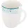 ჭიქა Ardesto Mug Siena, 360ml, porcelain, white-blue, 3 image