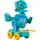 ლეგო LEGO Constructor DUPLO Town 3in1 Dinosaurs on Wheels, 7 image