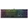 Razer Keyboard mechanical BlackWidow V4 X, 110key, Yellow Switch, USB-A, EN, RGB, black