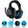 ყურსასმენი LOGITECH G432 Wired Gaming Headset 7.1 - LEATHERETTE - BLACK/BLUE - USB, 5 image