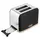ტოსტერი Ardesto toaster T-F420BWD, 800W, metal, 2 slots, black, 4 image