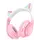 ყურსასმენი Hoco W42 Cat ears BT headphones cherry blossom, 3 image