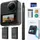 ექშენ კამერა KanDao Q23G-02 QooCam 3, 62MP, 360 Action Camera Travel Combo, Black, 2 image
