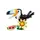ლეგო LEGO Constructor Creator Wild Animals: Tropical Toucan, 5 image