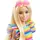 ბარბის თოჯინა Mattel Barbie Fashionistas Doll - Tiered Dress and Braces (New pack.), 4 image