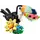 ლეგო LEGO Constructor Creator Wild Animals: Tropical Toucan, 4 image