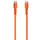 კაბელი TTEC USB-C - USB-C 60W PD/QC FAST CHARGING/DATA CABLE, 120CM, NEON ORANGE, 3 image
