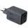 ადაპტერი AUKEY PA-C3 charger with 67W total power, three 2C/1A ports, global fast charging protocol, EU plug, dark gray