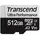 მეხსიერების ბარათი Transcend 512GB microSD w/ adapter UHS-I U3 A2 Ultra Performance