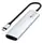 USB ჰაბი SATECHI 7-in-1 USB-C Slim Multiport Adapter with Ethernet (Silver), 3 image