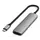 USB ჰაბი SATECHI 4-in-1 USB-C Slim Multiport Adapter 4K (Space Grey), 2 image