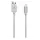 კაბელი CANYON cable MFI-3 Lightning 12W 1m White, 3 image