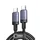 USB კაბელი UGREEN L532 (65907), 240W, Type-C to Type-C PD Fast Charging Cable, 1m, Space Gray, 2 image