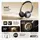 ყურსასმენი Ugreen HP207 (75630) Studio Plus, Headset, Wireless, Bluetooth, Black/Silver, 5 image