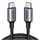 USB კაბელი UGREEN US261 (50149), 60W, Type-C To Type-C, 0.5m, Grey, 2 image