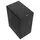 ქეისი ALLX AX-B1635, Computer Case, MATX, ITX, USB1.0x2, Black, 3 image