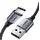 კაბელი Ugreen USB 2.0 A to USB-C Cable 2m Black/60128