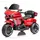 ბავშვის ელექტრო მოტოციკლი 9199R კაუჩუკის საბურავებით/ტყავის სავარძლით, 2 image