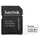 მეხსიერების ბარათი 128GB SanDisk® High Endurance microSDHC Card with Adapter - for Dashcams & home monitoring(SDSQQNR-128G-GN6IA)