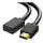 HDMI კაბელი UGREEN HD107 (10145), HDMI Male to Female Cable, 3m, Black, 2 image