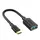 კაბელი Ugreen USB-C Male to USB 3.0 A Female Cable Black/30701