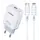 ადაპტერი და უსბ KAKUSIGA KSC-814 PD25W set wih lightning/22410