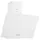 გამწოვი Ardesto Hood Inclined hood, 60cm, 900m3h, glass, 2х1W LED, button, white