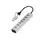USB ჰაბი Logilink UA0442 4xUSB-A/3xUSB-C Hub 5Gbps Silver