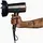 Hair Dryer Remington D6077, 2000W, Hair Dryer, Grey, 3 image