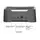 დოქ სადგური Logilink QP0035 USB-C 3.2 Gen 1 2.5" &amp; 3.5" SATA HDD/SSD RGB Docking station Black, 2 image