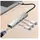 USB ჰაბი Logilink UA0461 USB-C 3-Port Hub Gigabit Adapter 15cm, 4 image
