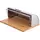 პურის შესანახი Ardesto Bread bin Gemini 39*28.5*15 cm, stainless steel/plastic/bamboo, 2 image