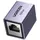 გადამყვანი Ugreen RJ45 Ethernet Connector 1-Pack Space Gray/15117