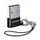 გადამყვანი Ugreen USB A Male to USB-C Female Adapter Black/50568, 2 image