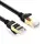 ქსელის კაბელი UGREEN NW107 (11271) Cat7 STP Ethernet Patch Cord Lan Cable 5m (Black), 2 image