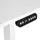 კომპიუტერის მაგიდა 2E Computer Desk CE120W, height 72-120cm, electric motor, tabletop 120 60cm (white), metal base (white), 5 image