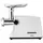 ხორცსაკეპი მანქანა ARDESTO Meat grinder , 1750W, 2kg/min, 3 cutting plates, sausages nozzle, 4 veg.slicer,  plastik, white-silver, 3 image