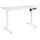 კომპიუტერის მაგიდა 2E Computer Desk CE120W, height 72-120cm, electric motor, tabletop 120 60cm (white), metal base (white)
