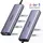 USB-C ჰაბი UGREEN CM512 (15598), Type-C, USB, HDMI, Lan, PD, Hub, Grey, 2 image